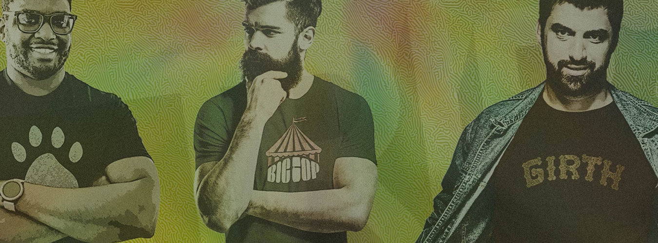 BANNER IMAGE for The Tribe Collection from Pole & Hole: Graphic tees for horny gay guys who are confident, shameless, and unapologetically authentic.