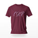 PRODUCT IMAGE: CSKR | Raunchy Tee for Horny Gay Guy | Abbreviation for Cocksucker | Maroon