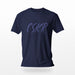 PRODUCT IMAGE | CSKR T-shirt from Pole & Hole | The texting (or sexting) abbreviation for cocksucker | Navy