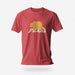 PRODUCT IMAGE: Feed | Hungry Gay Bear Shirt (Cubs and Otters, Too) | Red Heather shirt