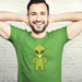 Product image: Invasion of the Load Chasers | Alien Cum Dump Shirt for Hungry, Thirsty, Horny Gay Guys | Leaf Green