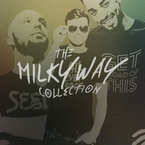 IMAGE PANEL link to The Milky Way Collection of raunchy tees by Pole & Hole, funny gay t-shirts for guys who love cum, dirty, too