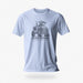 PRODUCT IMAGE: Plow Daddy T-shirt | Raunchy Gay Farmer Tee for Horny Men Who Love Heavy Equipment | Baby Blue shirt
