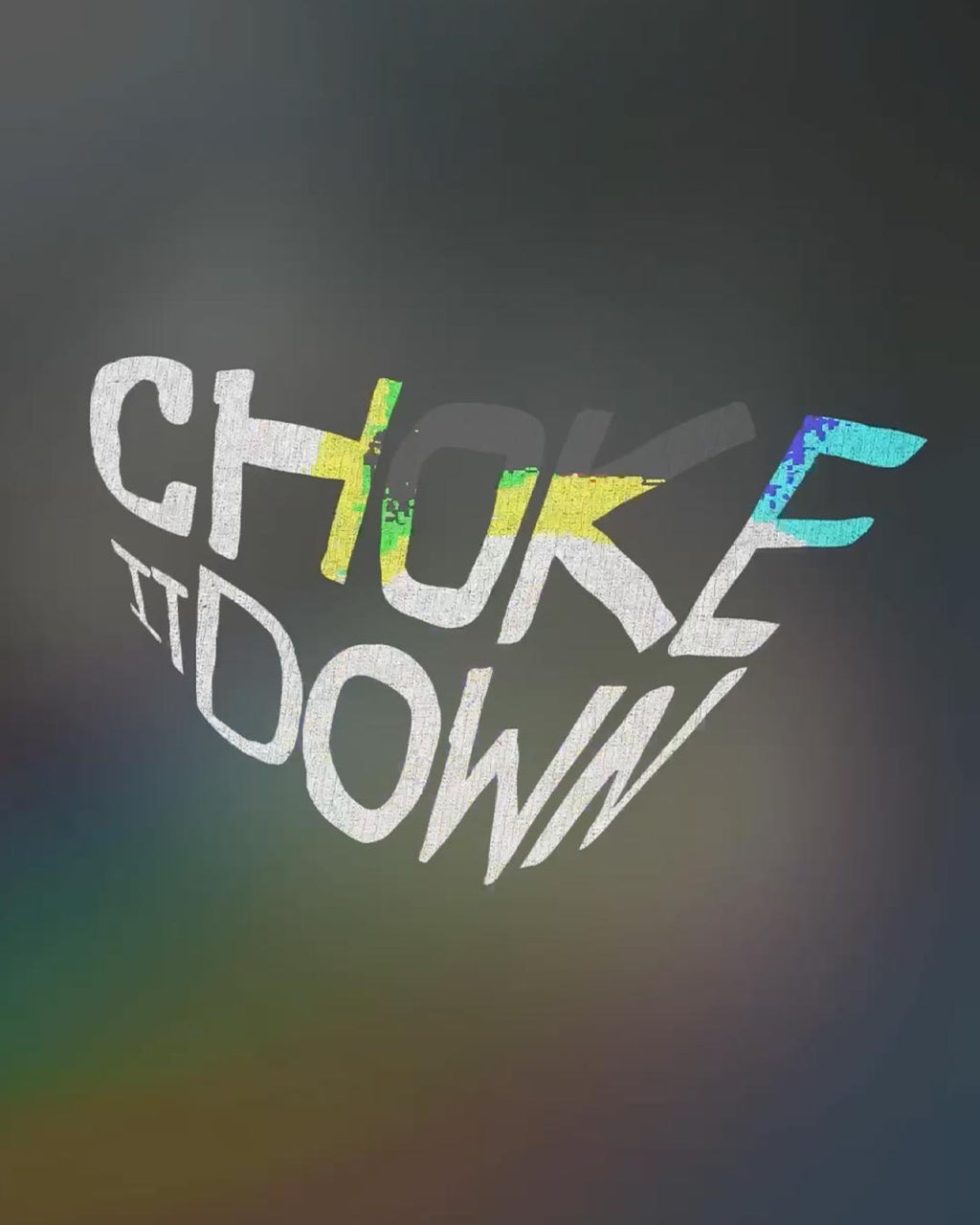 VIDEO THUMBNAIL for Choke It Down T-shirt | Raunchy T-shirts for Horny Gay Guys who appreciate oral play with varying degrees of restrained forcefulness