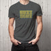 PRODUCT IMAGE: Butt Slut | Raunchy T-shirts for Horny Gay Bottom Guys | Model w/ Dark Gray heather shirt