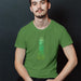 PRODUCT IMAGE: Pretty Penis | NSFW Homo Erotic T-shirt for Horny Gay Men | Model w/ Leaf shirt