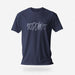 PRODUCT IMAGE: Sodomite T-Shirt | Raunchy Tee for Horny Gay Men & Queer Rebels | Navy shirt with typographic design
