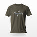 PRODUCT IMAGE: Swallows | Discreetly Raunchy, Gay T-shirt from Pole & Hole | Army