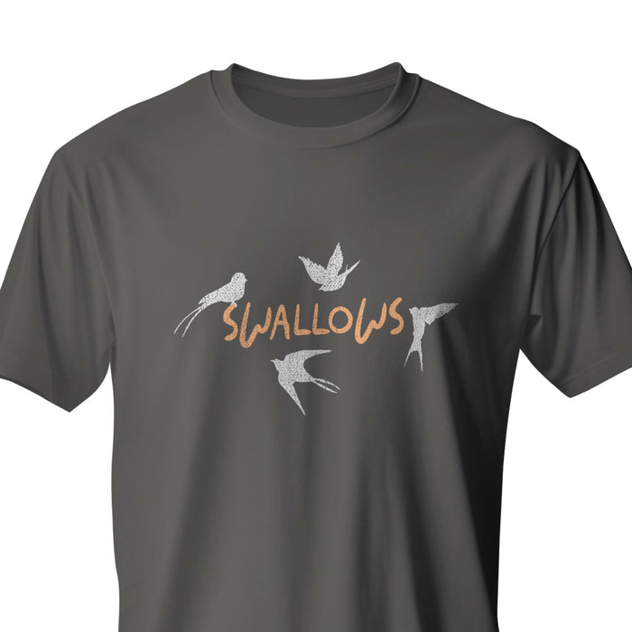 PRODUCT IMAGE: Swallows | Funny & Discreet, Raunchy T-shirt for Horny Gay Guys | Asphalt shirt