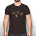 PRODUCT IMAGE: Swallows | Discreetly Raunchy, Gay T-shirt from Pole & Hole | Brown